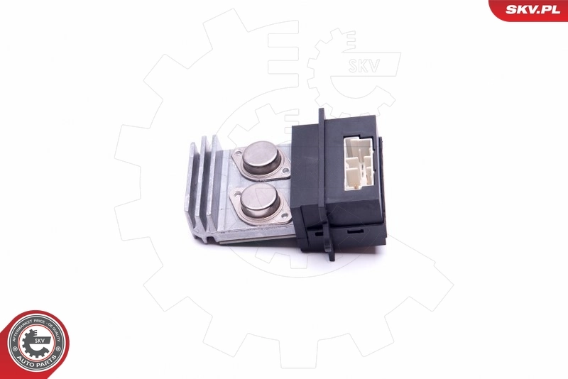 Resistor, interior blower